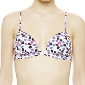 La Perla Sandstone Swim Polka Triangle Bikini Top